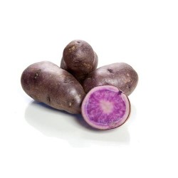 Patatas violetas