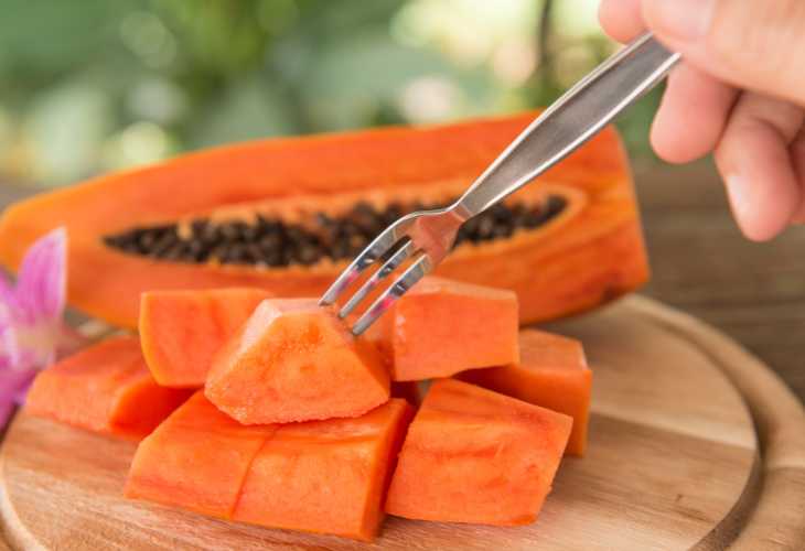 Cómo se come la papaya