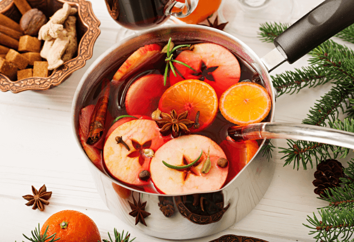 Recetas navideñas con frutas